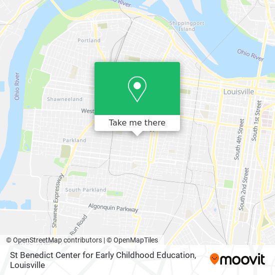 Mapa de St Benedict Center for Early Childhood Education