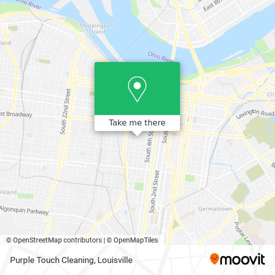 Purple Touch Cleaning map