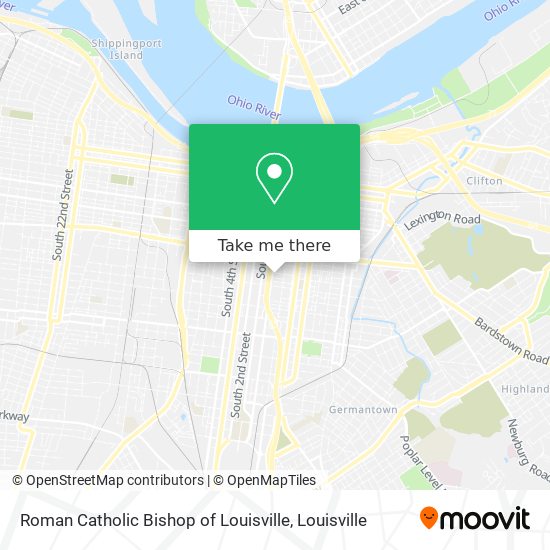 Mapa de Roman Catholic Bishop of Louisville