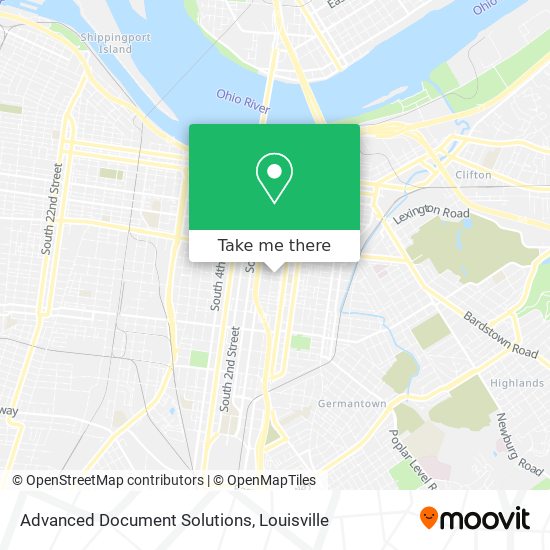 Advanced Document Solutions map