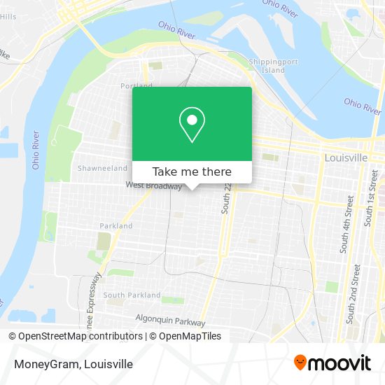 MoneyGram map