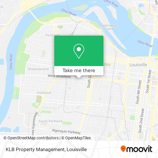 KLB Property Management map