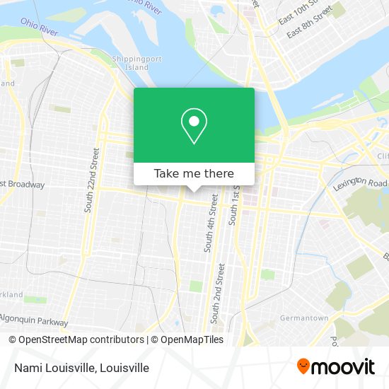 Nami Louisville map