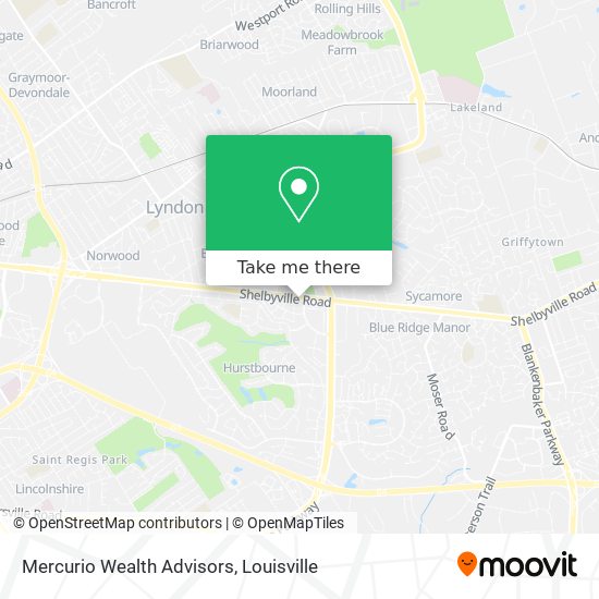 Mercurio Wealth Advisors map