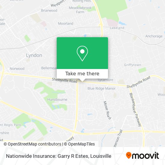 Nationwide Insurance: Garry R Estes map