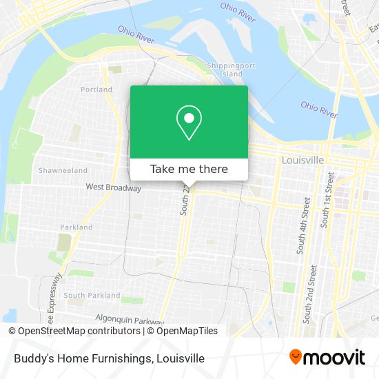 Buddy's Home Furnishings map