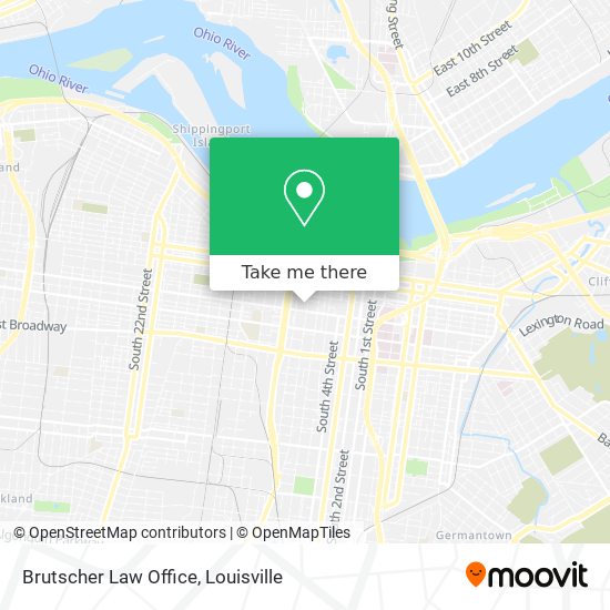 Brutscher Law Office map