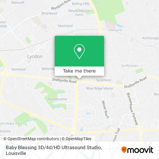 Baby Blessing 3D / 4d / HD Ultrasound Studio map