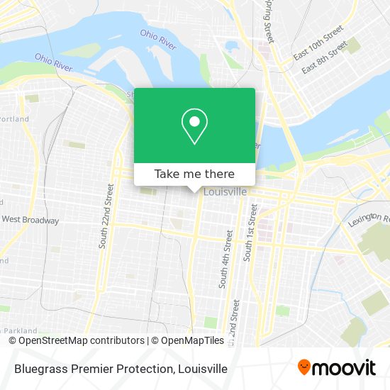 Mapa de Bluegrass Premier Protection