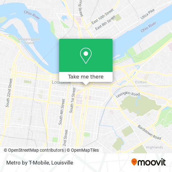 Metro by T-Mobile map