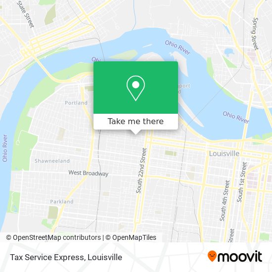 Tax Service Express map