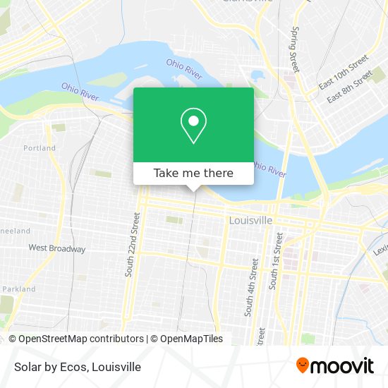 Solar by Ecos map