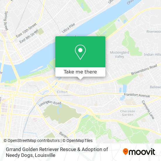 Mapa de Grrand Golden Retriever Rescue & Adoption of Needy Dogs