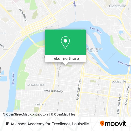 JB Atkinson Academy for Excellence map