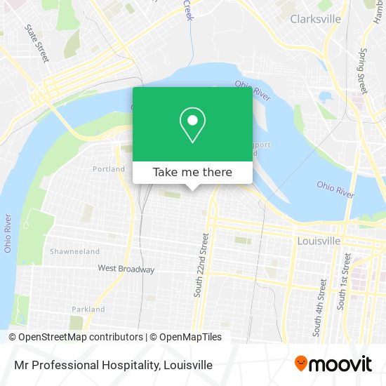 Mr Professional Hospitality map