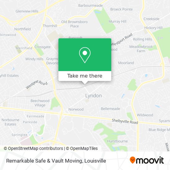 Mapa de Remarkable Safe & Vault Moving