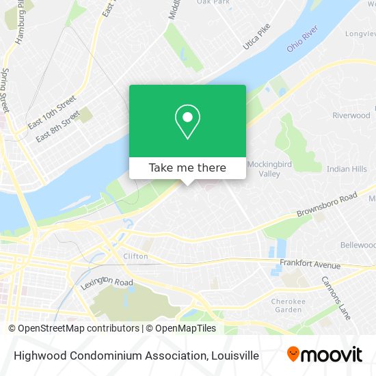 Highwood Condominium Association map