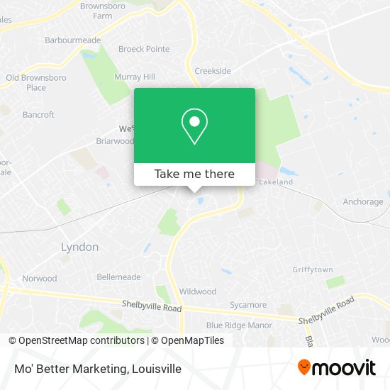 Mapa de Mo' Better Marketing