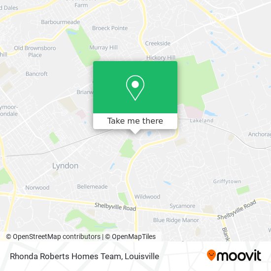 Mapa de Rhonda Roberts Homes Team