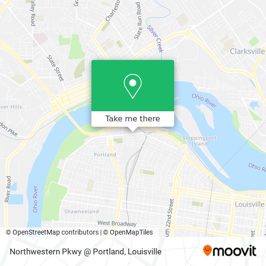 Northwestern Pkwy @ Portland map