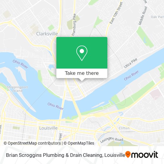 Mapa de Brian Scroggins Plumbing & Drain Cleaning