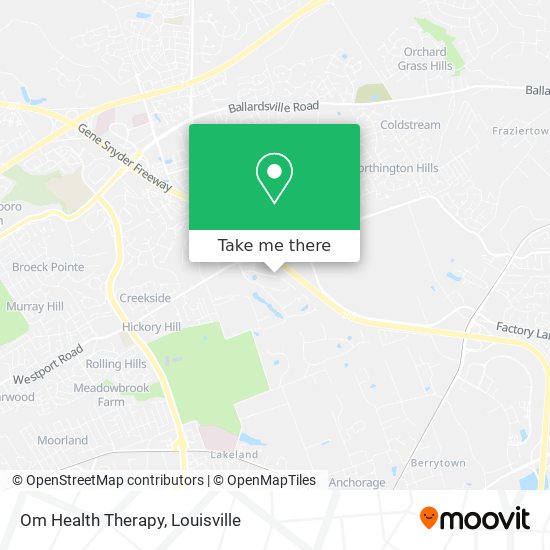 Mapa de Om Health Therapy