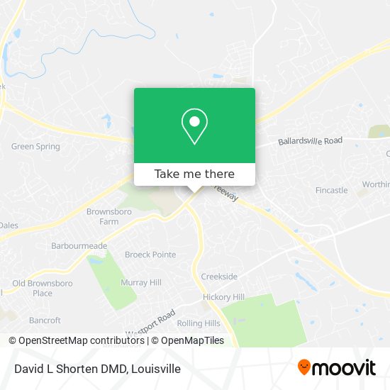 David L Shorten DMD map