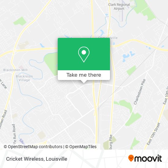 Cricket Wireless map