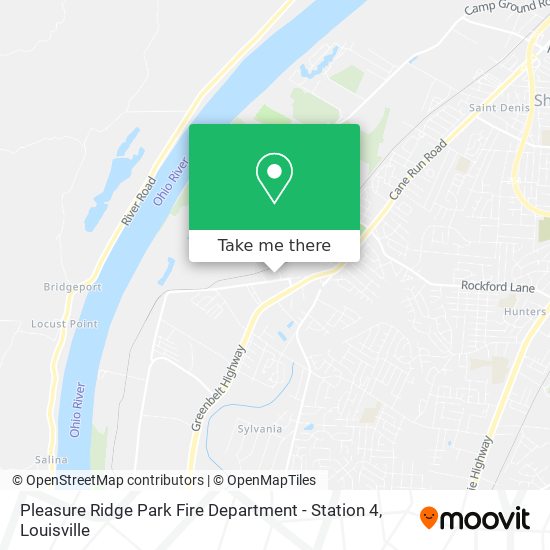 Pleasure Ridge Park Fire Department - Station 4 map