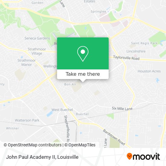 John Paul Academy II map