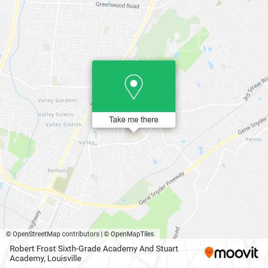 Robert Frost Sixth-Grade Academy And Stuart Academy map