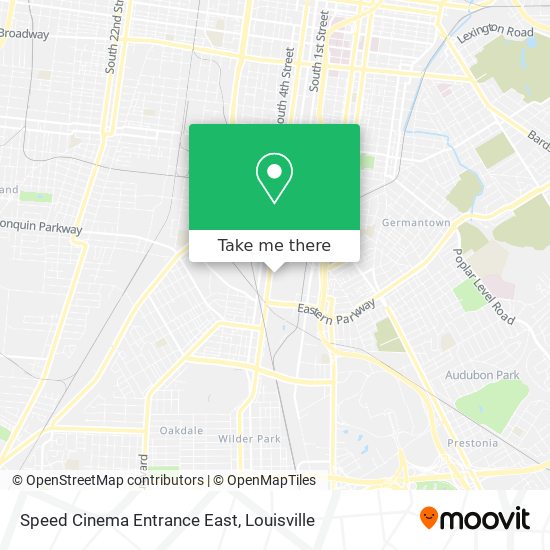 Speed Cinema Entrance East map