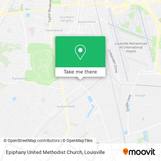 Epiphany United Methodist Church map