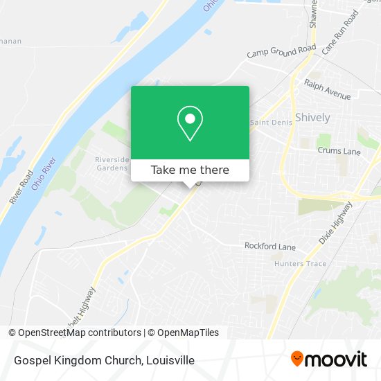 Gospel Kingdom Church map