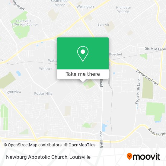 Mapa de Newburg Apostolic Church