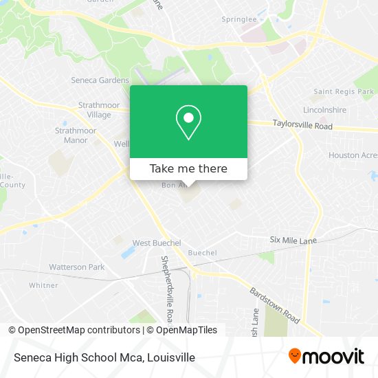 Seneca High School Mca map