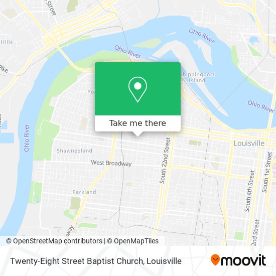 Mapa de Twenty-Eight Street Baptist Church