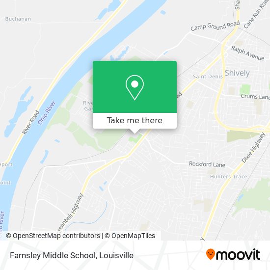 Farnsley Middle School map