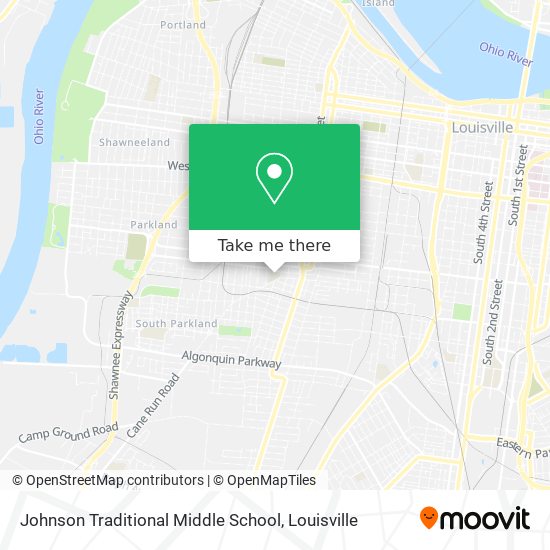 Mapa de Johnson Traditional Middle School