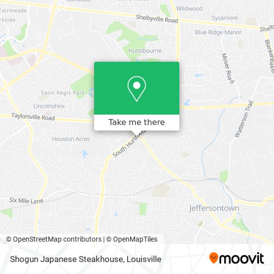 Shogun Japanese Steakhouse map