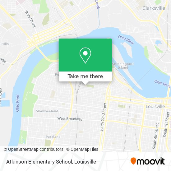 Mapa de Atkinson Elementary School