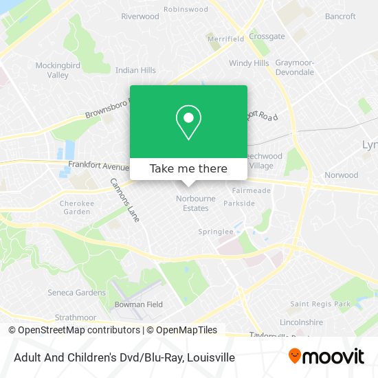 Mapa de Adult And Children's Dvd / Blu-Ray