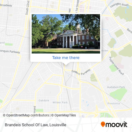 Mapa de Brandeis School Of Law