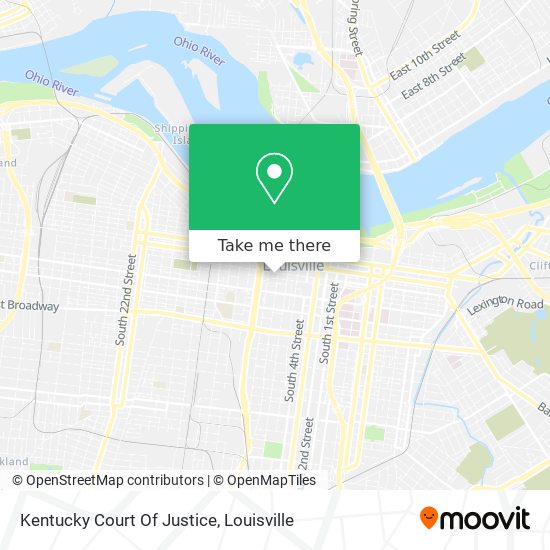 Mapa de Kentucky Court Of Justice