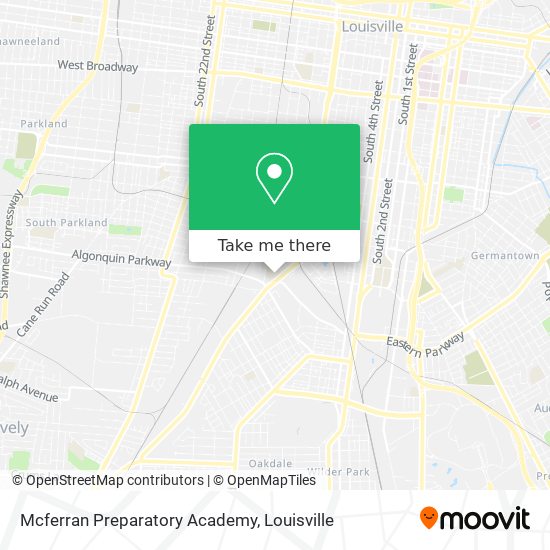 Mapa de Mcferran Preparatory Academy