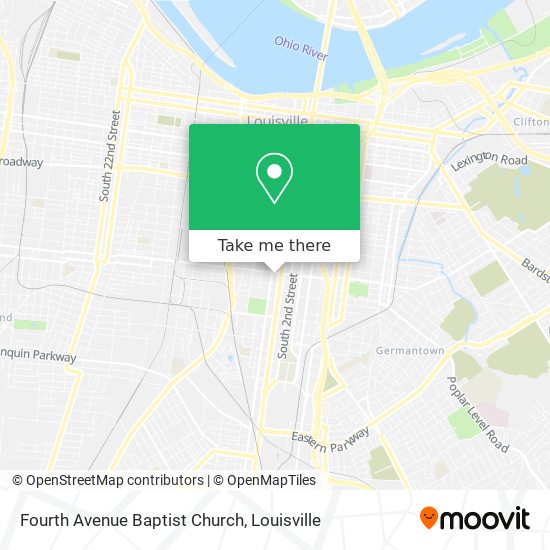 Mapa de Fourth Avenue Baptist Church