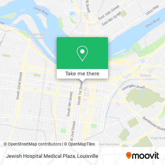 Jewish Hospital Medical Plaza map