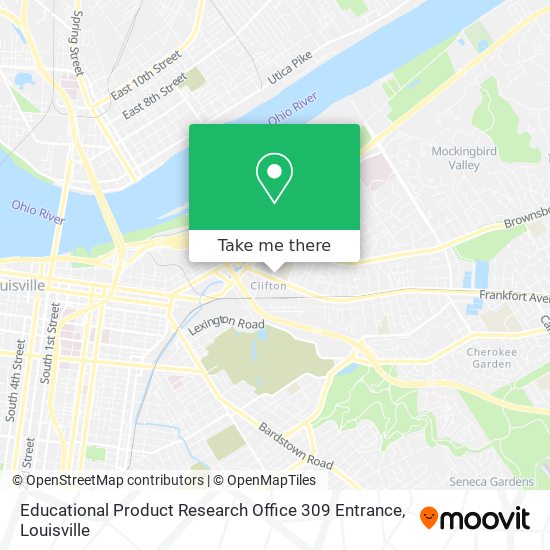 Educational Product Research Office 309 Entrance map