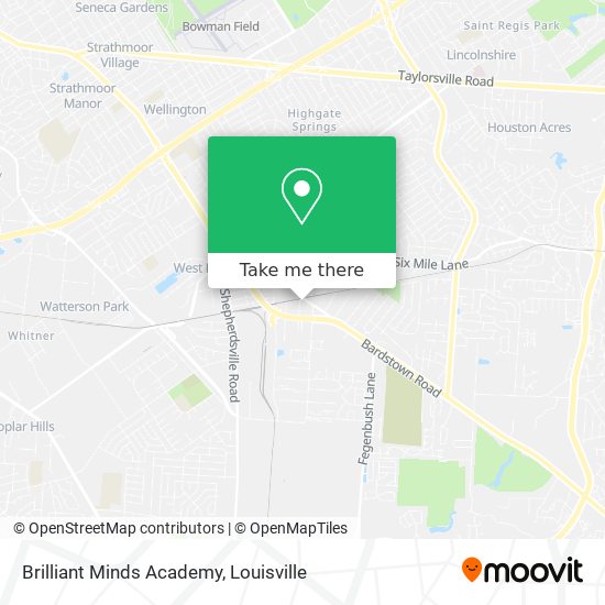 Brilliant Minds Academy map