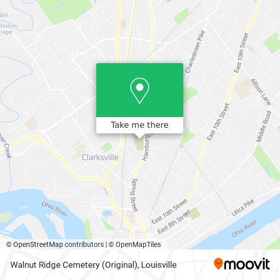 Mapa de Walnut Ridge Cemetery (Original)